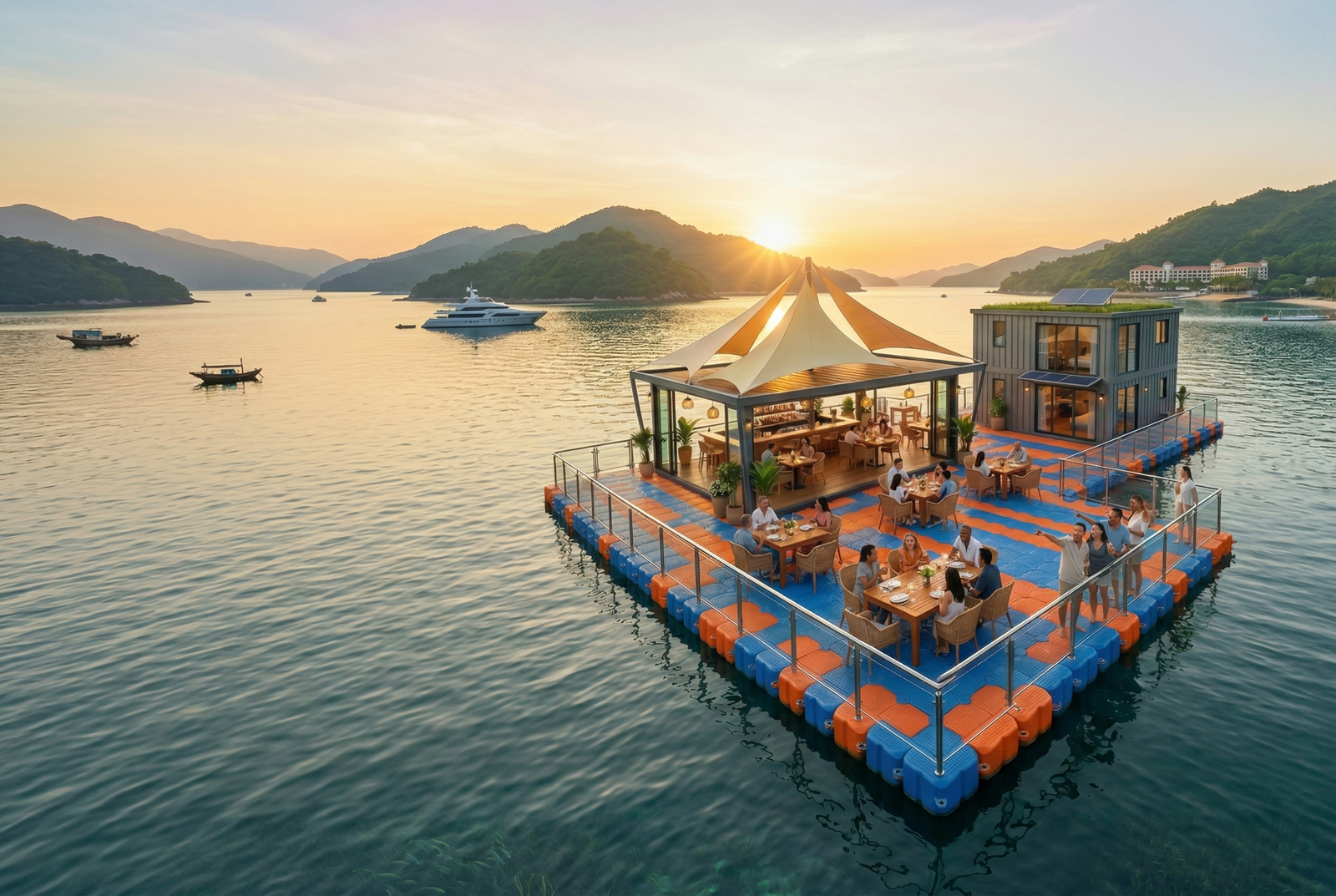 Floating Pontoons